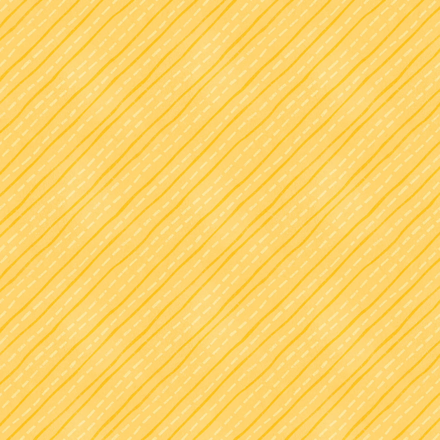 Pave The Way - Diagonal Stripes - Yellow - 44" Wide - Wilmington
