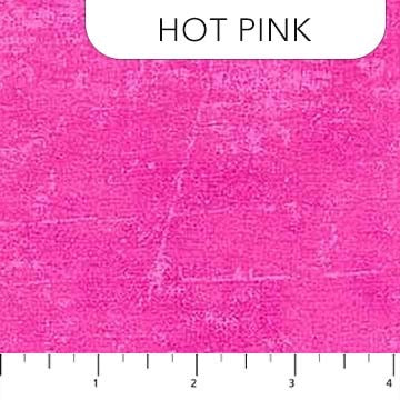 Canvas - Hot Pink - 44" Wide - Northcott