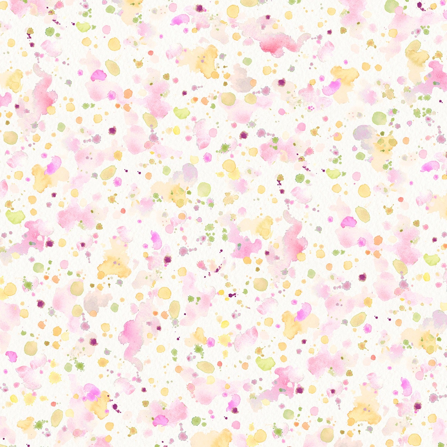 Paint Splatter - Pink - 108" Wide - P & B Textiles