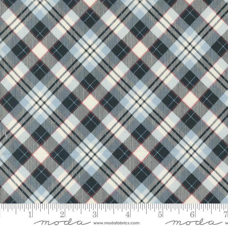 On Dasher - Plaid Frost - 55664-24 - 44" Wide - Moda