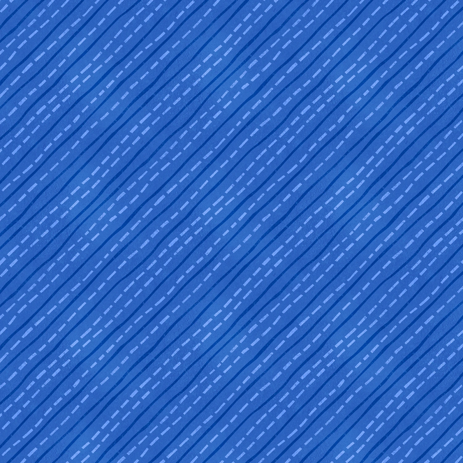 Pave The Way - Diagonal Stripes - Blue - 44" Wide - Wilmington