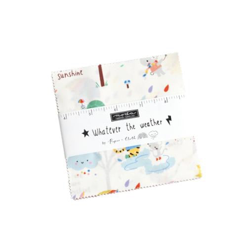 Whatever the Weather - Charm Pack - 5" Squares - 42 Pieces - Moda