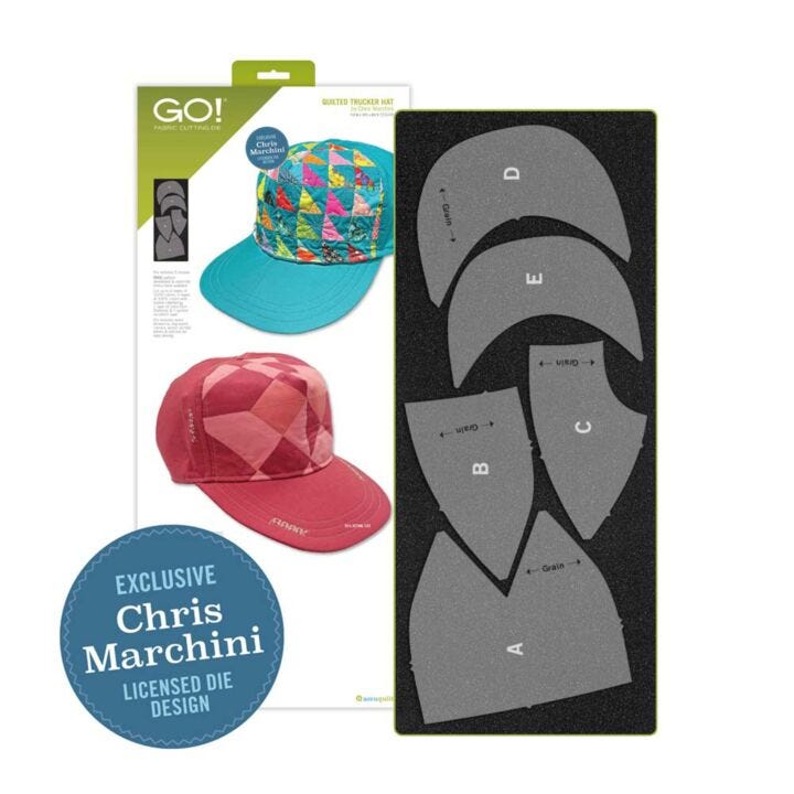 GO! Quilted Trucker Hat by Chris Marchini (#55648)