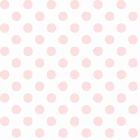 Dots - Pale Pink - 44" Wide - Kimberbell Basics