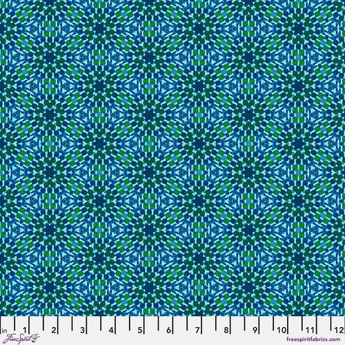 Kaleidoscope - Magnetic Viridian  - 44" Wide - FreeSpirit