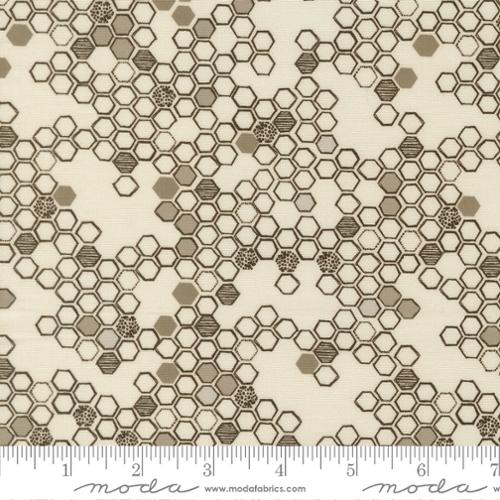 Pollinators - Honeycomb - Cloud - 548815-11 - 44" Wide - Zen Chic