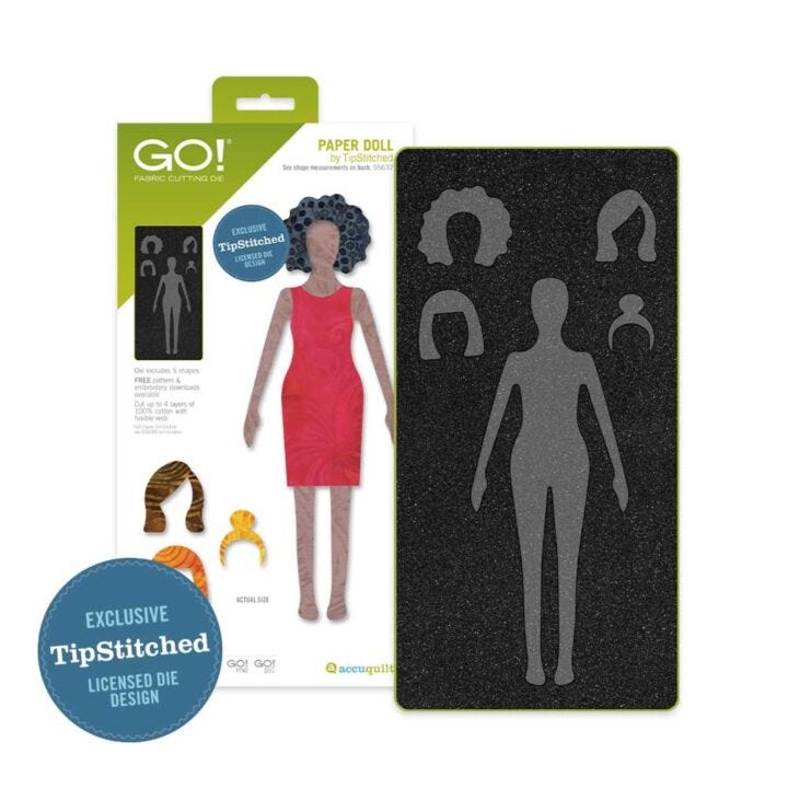 GO! Paper Doll Die by TipStitched (#55637)