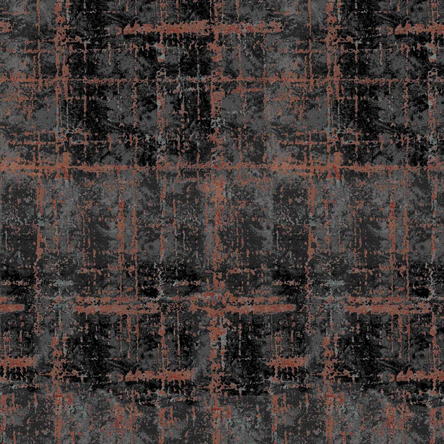 Scary Spice - Rough Plaid - Graphite - 44" Wide - Studio E