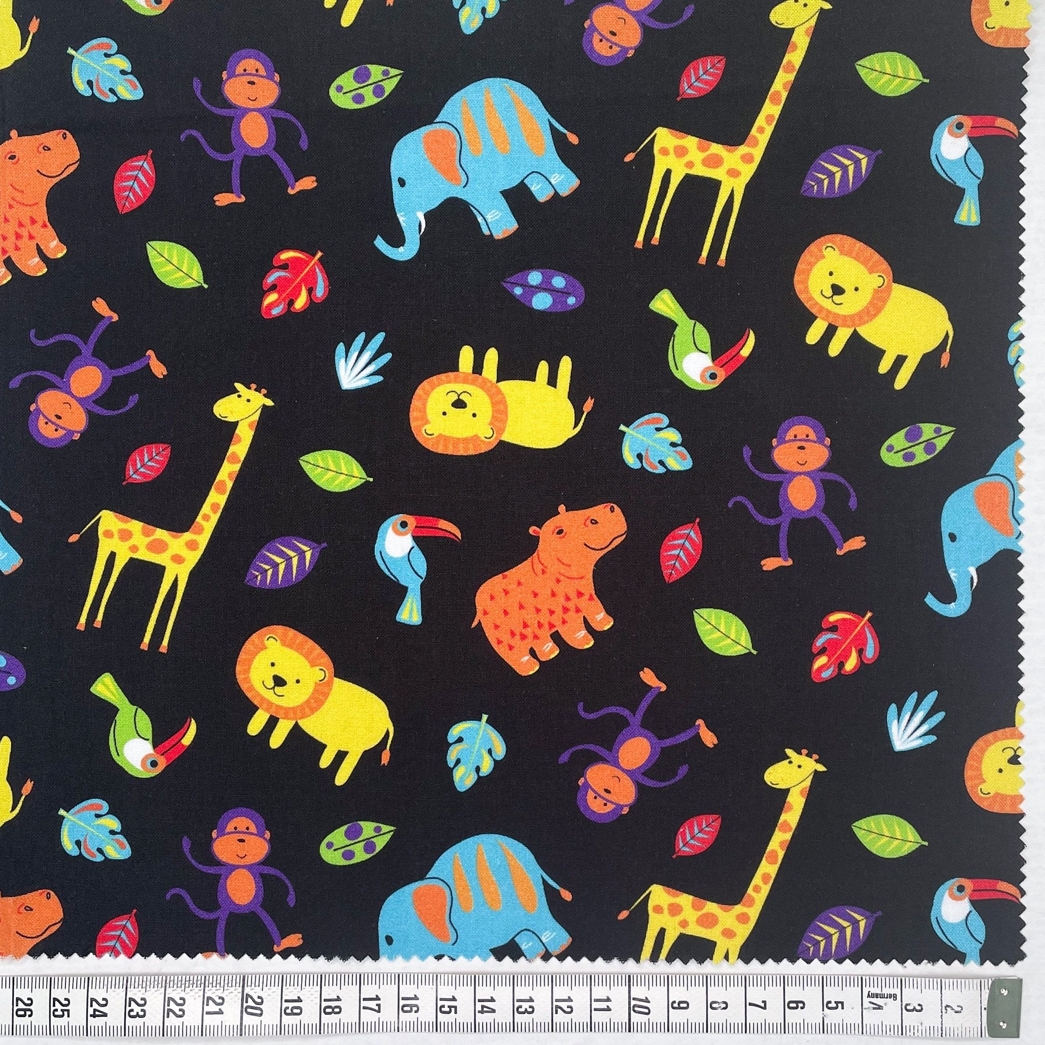Wild & Bright - Animals - 80920-1 - 44" Wide - Gordon Fabrics