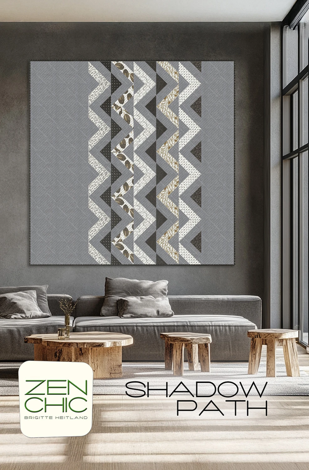 Shadow Path - Zen Chic - Quilt Pattern - Moda