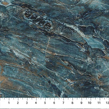 Stonehenge Surfaces - Prussian - 108" Wide - Northcott