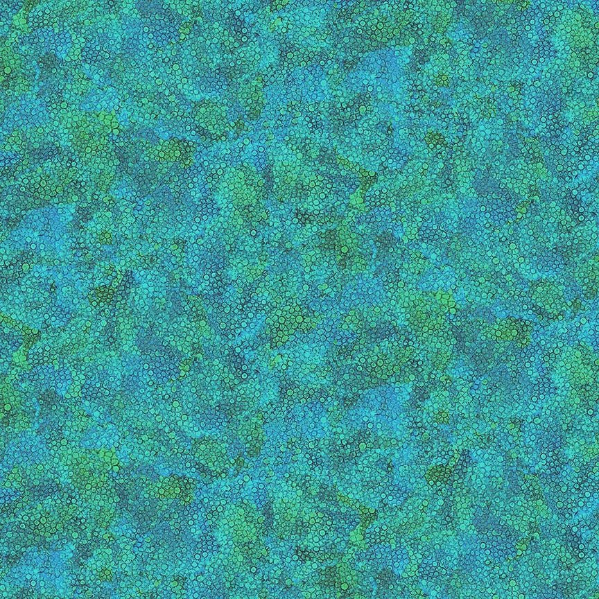 Dragonfly Illusion - Bubble Texture - Blue - 44" Wide - Timeless Treasures