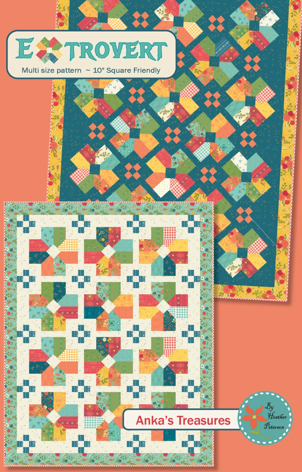Extrovert - Quilt Pattern - Anka's Treasures