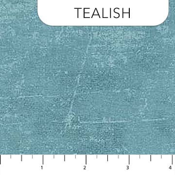 Canvas - Tealis - 44" Wide - Northcott