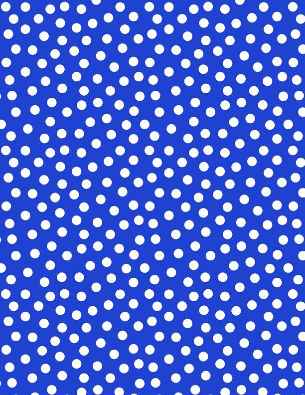 On the Dot - Blue - 44" Wide - Wilmington - Kawartha Quilting and Sewing LTD.