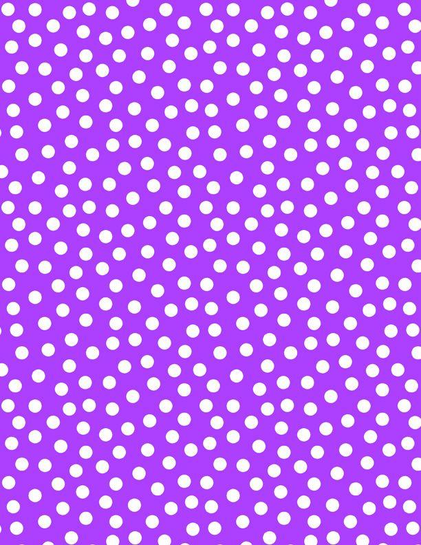 On the Dot - Purple - 44" Wide - Wilmington - Kawartha Quilting and Sewing LTD.