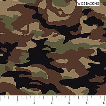 Crazy for Camo - 108" Wide - Northcott - Kawartha Quilting and Sewing LTD.