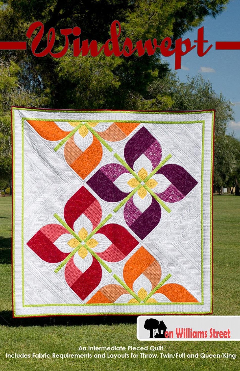 Windswept - Quilt Pattern - On Williams Street - Kawartha Quilting and Sewing LTD.