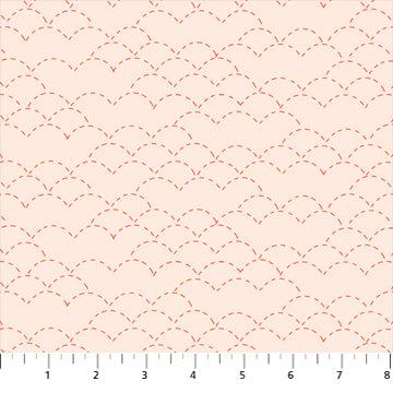 Hand Stitched - Stitches Cream - 44" Wide - Northcott - Kawartha Quilting and Sewing LTD.