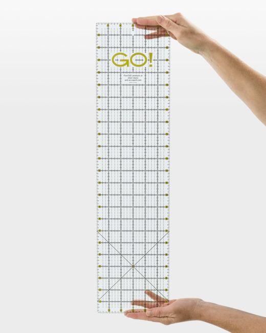 GO! Quilting Ruler - 6" x 24" - Kawartha Quilting and Sewing LTD.