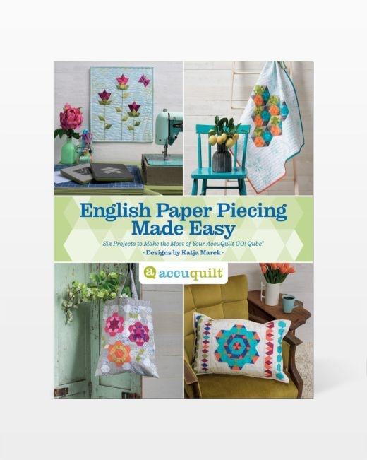 English Paper Piecing Made Easy Pattern Book by Katja Marek - Kawartha Quilting and Sewing LTD.