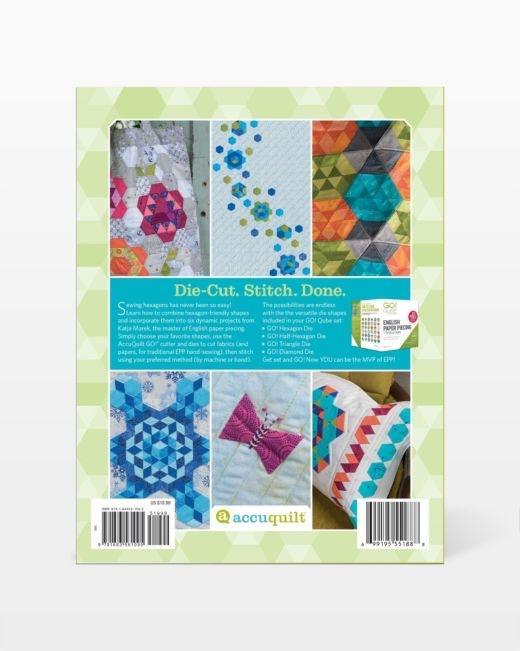 English Paper Piecing Made Easy Pattern Book by Katja Marek - Kawartha Quilting and Sewing LTD.