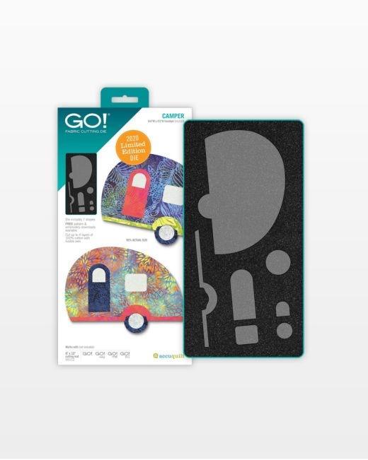 GO! Camper Limited Edition Die - Kawartha Quilting and Sewing LTD.