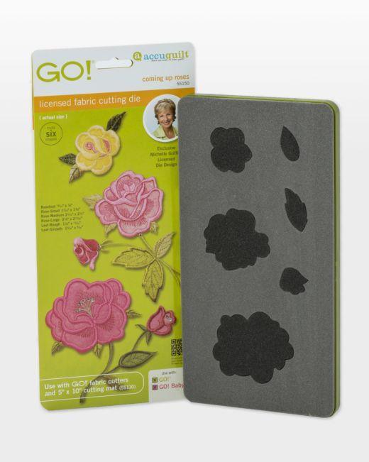 GO! Coming Up Roses by Michelle Griffith Die - Kawartha Quilting and Sewing LTD.
