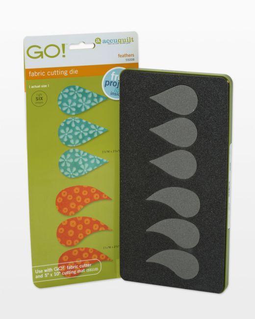 GO! Feathers Die - Kawartha Quilting and Sewing LTD.