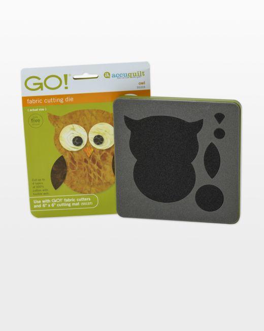 GO! Owl Die - Kawartha Quilting and Sewing LTD.