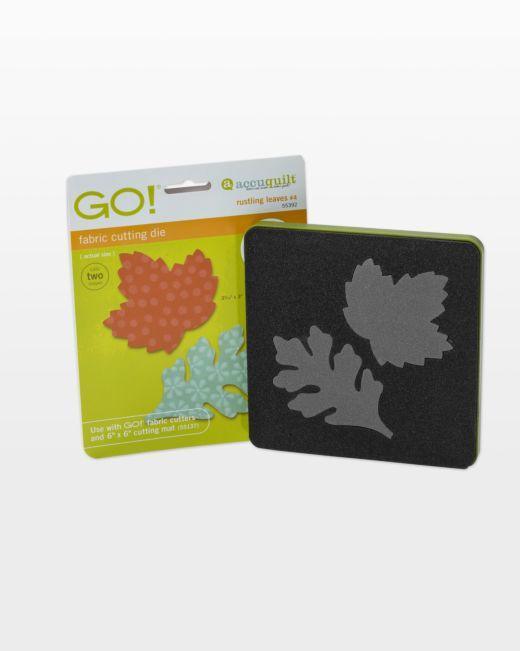 GO! Rustling Leaves #4 - Maple and Oak (Small) Die - Kawartha Quilting and Sewing LTD.
