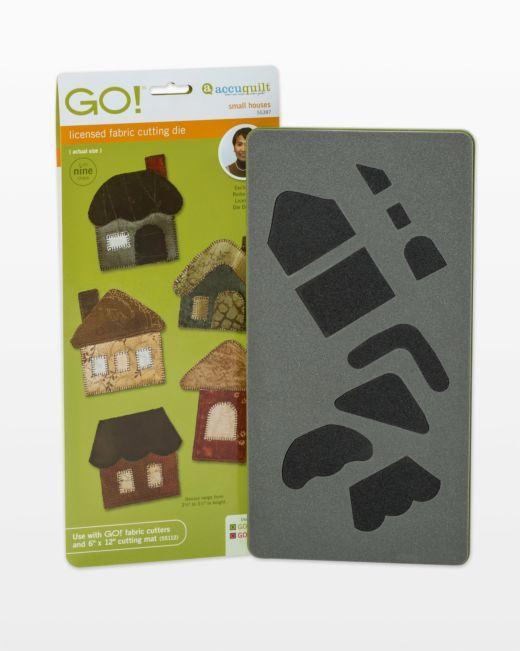 GO! Small Houses by Reiko Kato Die - Kawartha Quilting and Sewing LTD.