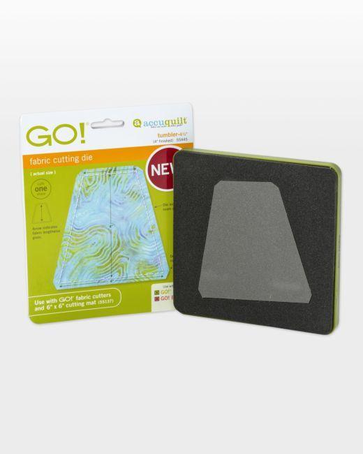 GO! Tumbler - 4 1/2" (4" Finished) Die - Kawartha Quilting and Sewing LTD.