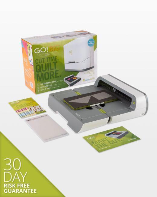 AccuQuilt GO! Big Electric Fabric Cutter Starter Set - Kawartha Quilting and Sewing LTD.