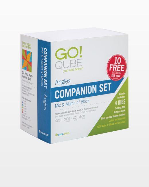 GO! Qube 4" Companion Set - Angles - Kawartha Quilting and Sewing LTD.