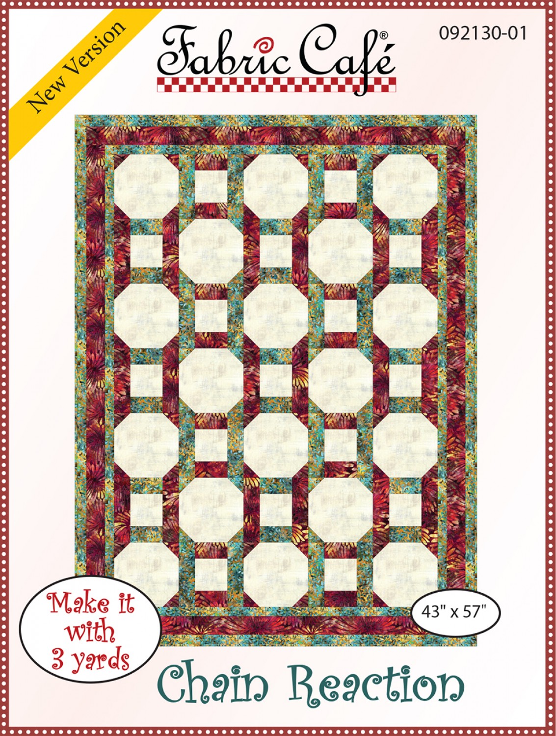 Chain Reaction - Quilt Pattern - Fabric Cafe