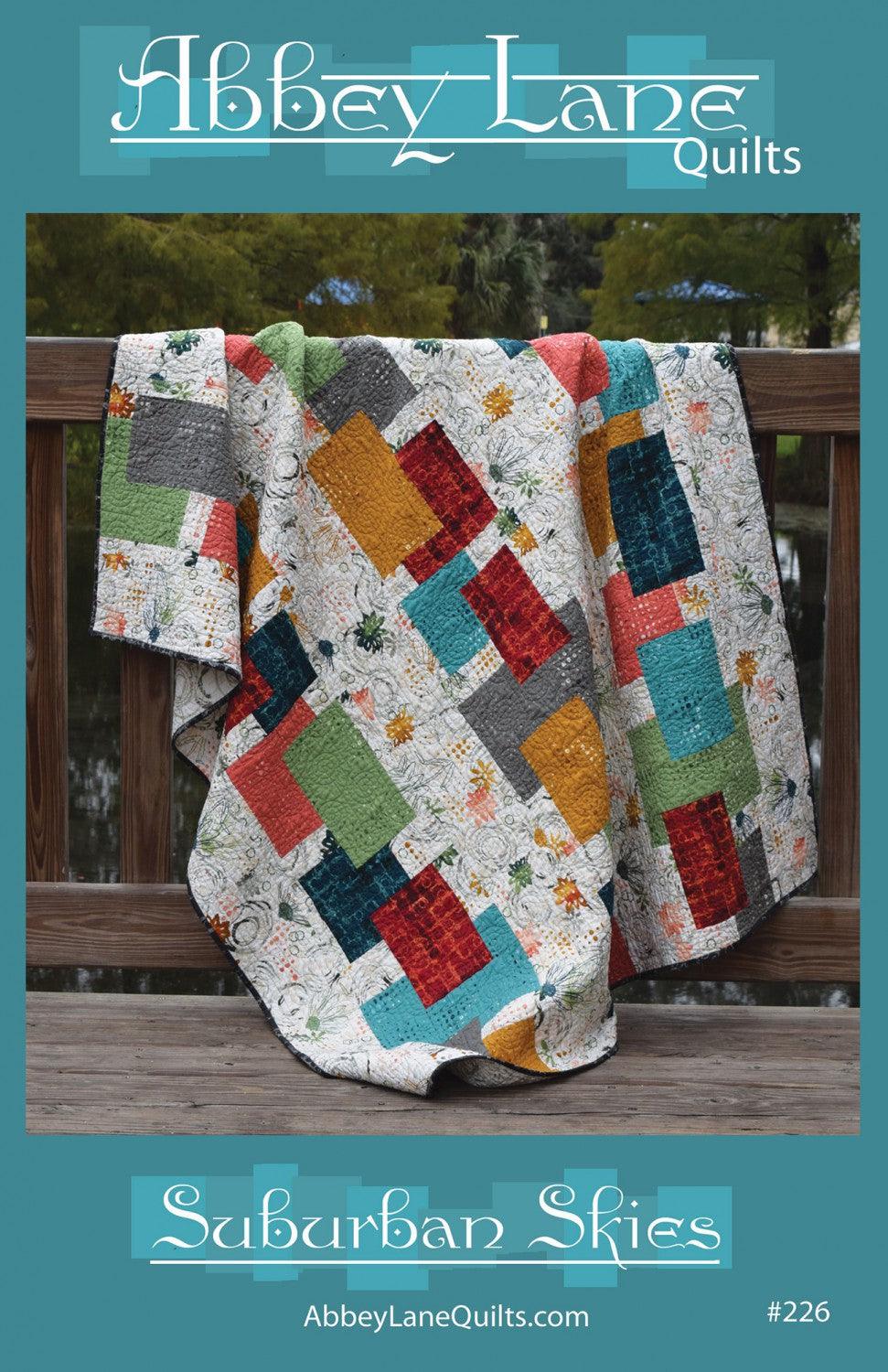 Suburban Skies - Quilt Pattern - Abbey Lane Quilts - Kawartha Quilting and Sewing LTD.