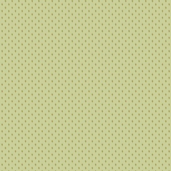 Fleur Nouveau - Ikat Green  - 44" Wide - Andover Fabrics