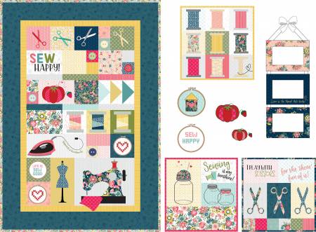 Oh Sew Delightful Quilt & More - Fabric Kit - Kimberbell