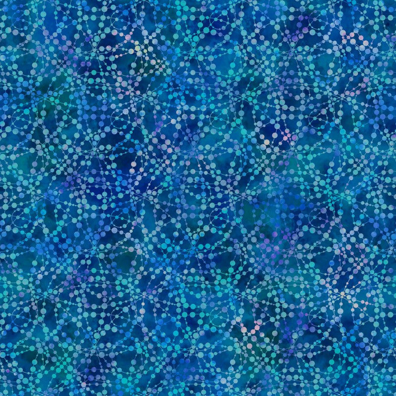Dazzle - Bubbles Blue - 44" Wide - In The Beginning