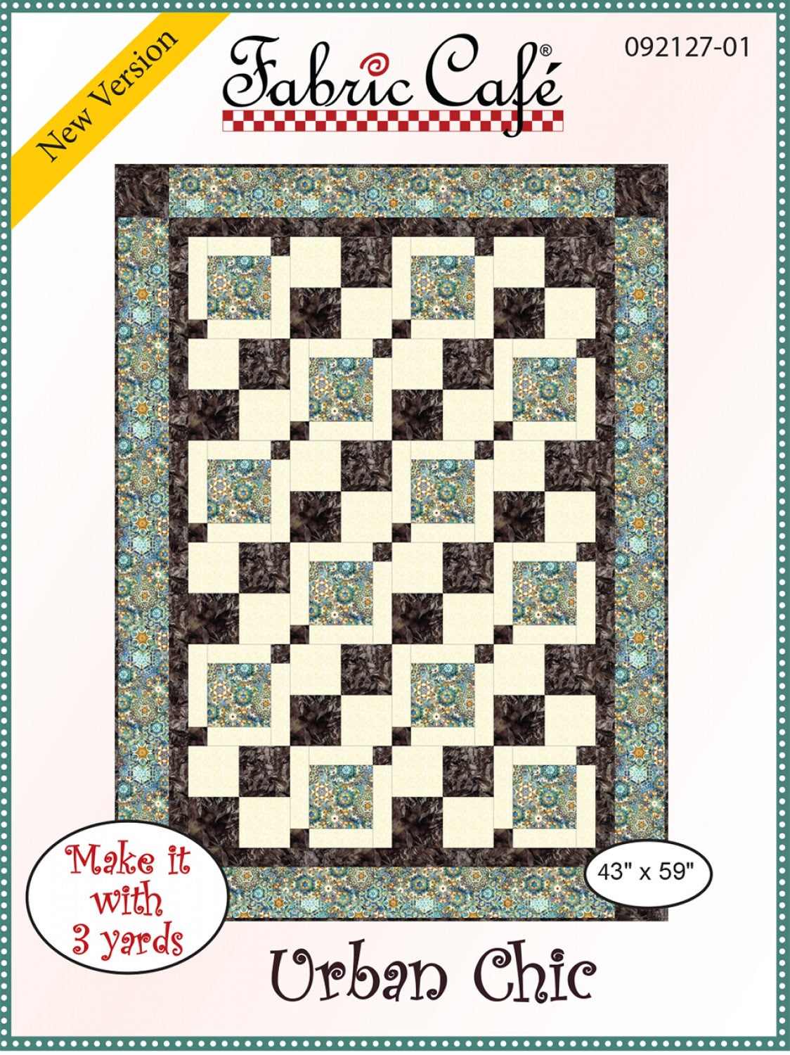 Urban Chic - Quilt Pattern - Fabric Cafe
