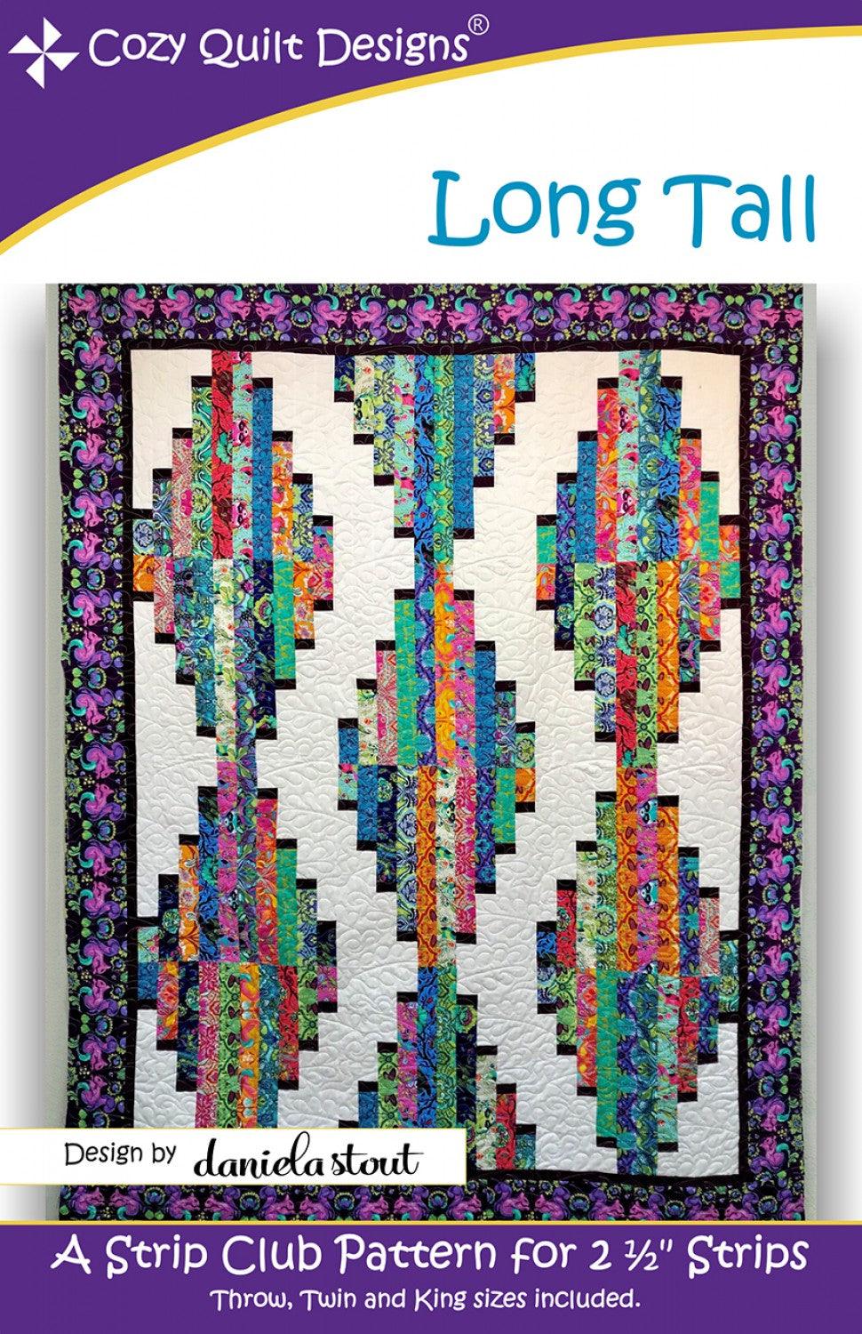 Cozy Strip Club Longtail - Quilt Pattern - Cozy Quilt Designs - Kawartha Quilting and Sewing LTD.