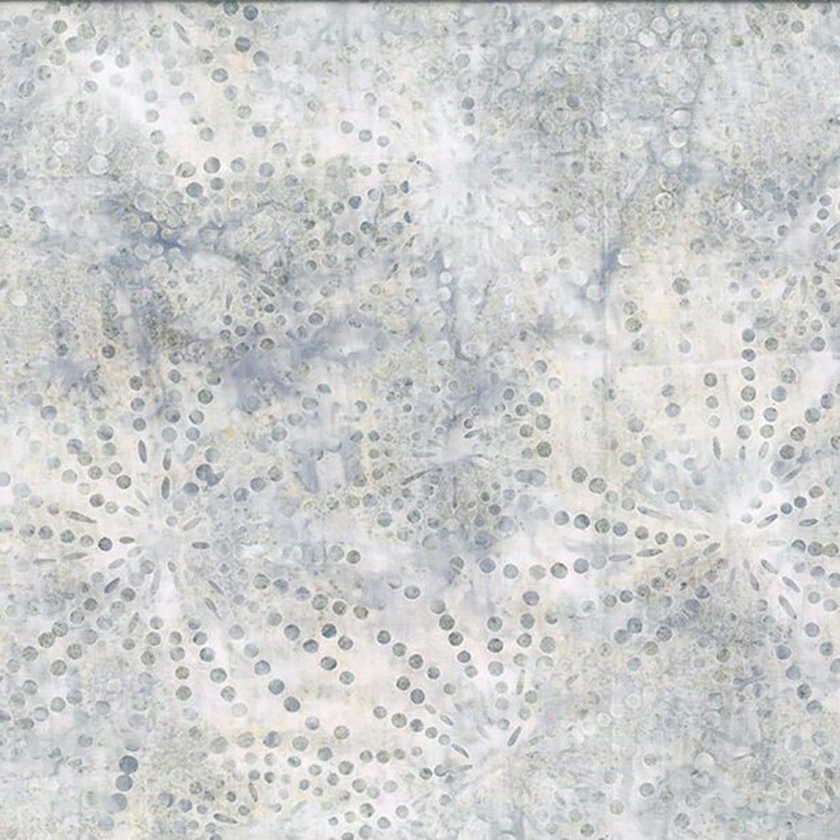 Batik Sparkles - Grey - 44" Wide - Wilmington