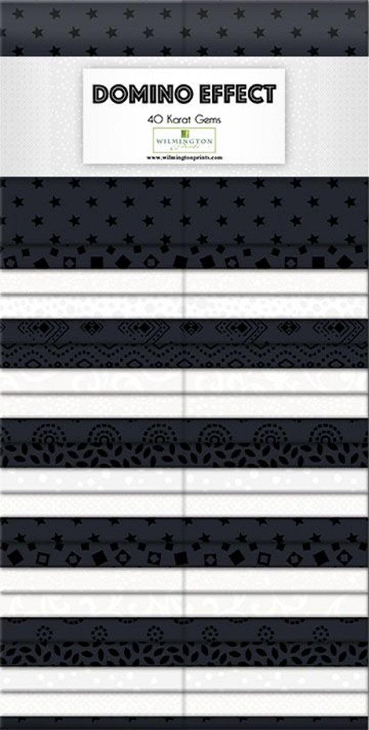 Domino Effect - 2 1/2" Strips - Pack of 40 - Wilmington - Kawartha Quilting and Sewing LTD.