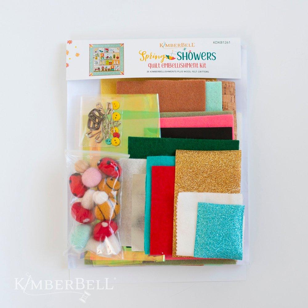 Spring Showers Quilt - Embellishment Kit - Kimberbell - Kawartha Quilting and Sewing LTD.