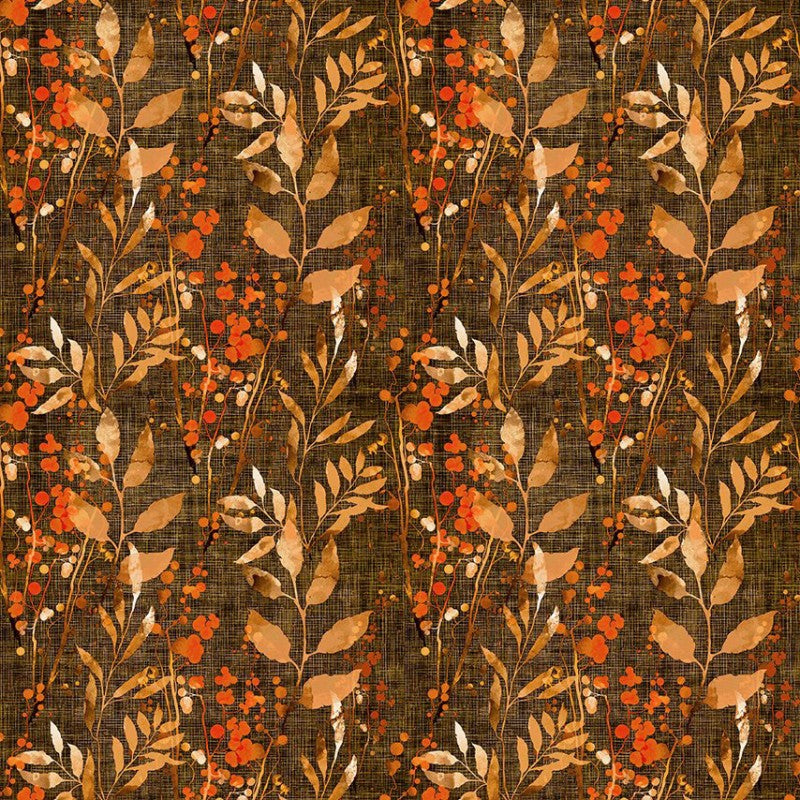 Reflections of Autumn - Berries Weave - 44" Wide - In The Beginning