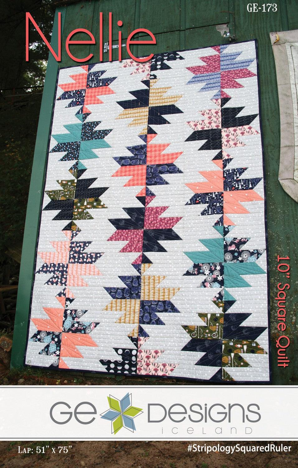 Nellie - Quilt Pattern - G. E. Designs - Kawartha Quilting and Sewing LTD.