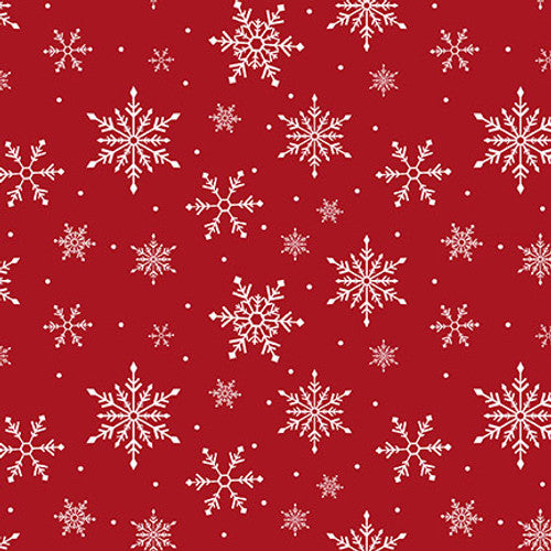 It's Snow Wonder - 2703-88 Red - 44" Wide - Blank Quilting