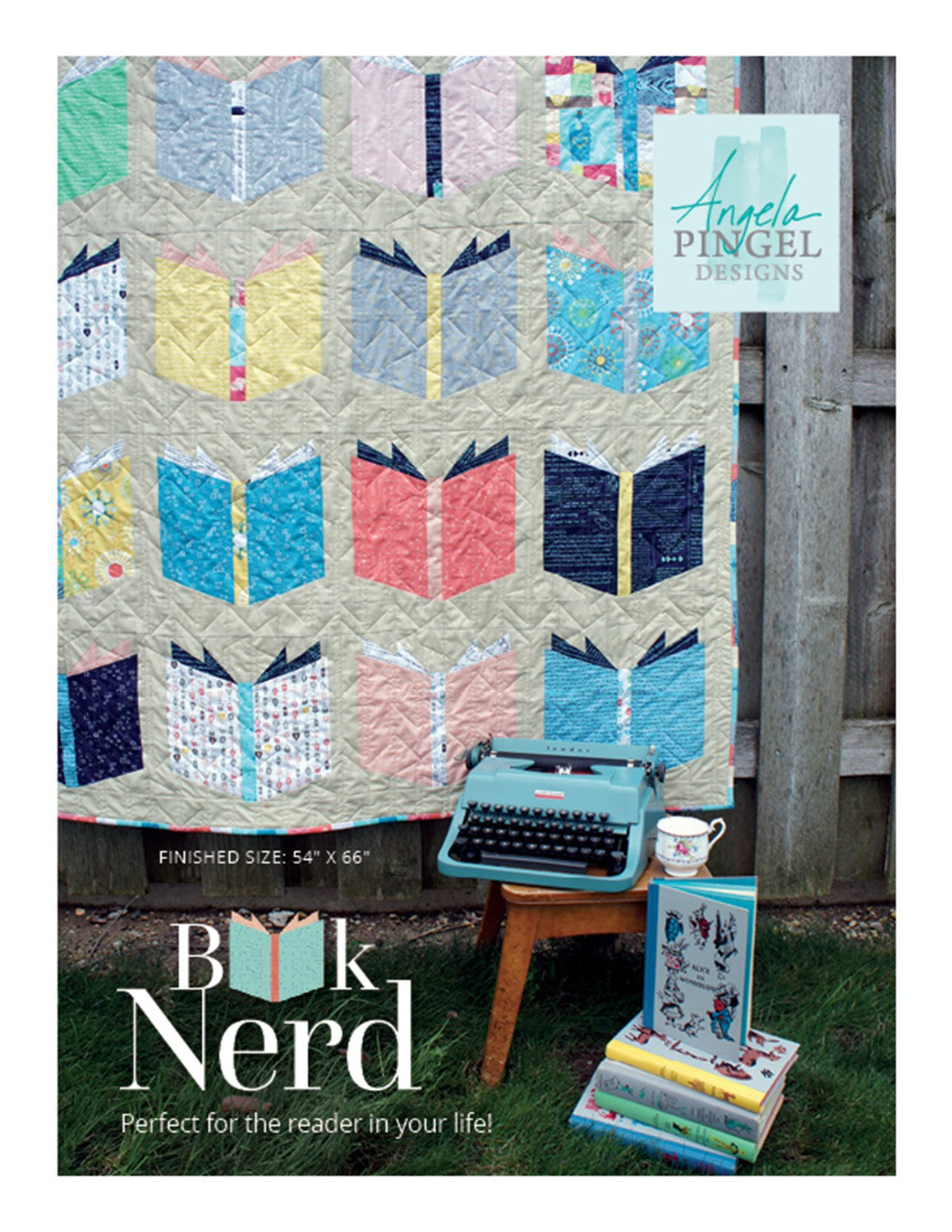 Book Nerd - Quilt Pattern - Angela Pingle