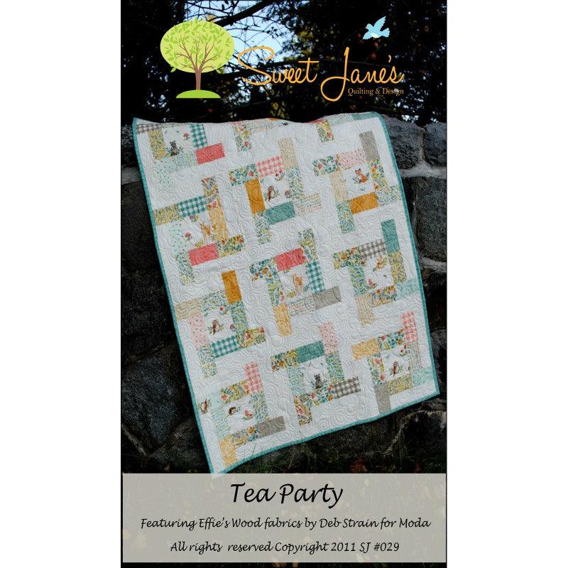 Tea Party - Quilt Pattern - Sweet Jane's - Kawartha Quilting and Sewing LTD.